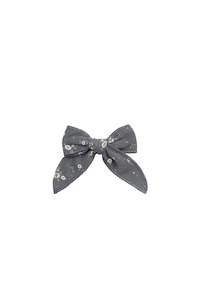 New: Organic Cotton Bow - Lulu Bloom Lava