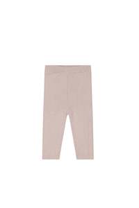 Frankie Knitted Legging - Ballet Pink Marle