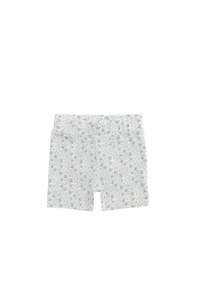 Organic Cotton Everyday Bike Short - Claudette Pearl Blue