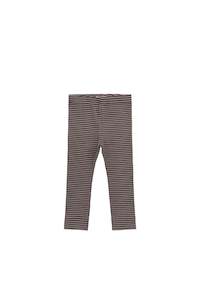 Organic Cotton Modal Everyday Legging - Little Stripe Earth/Cloud