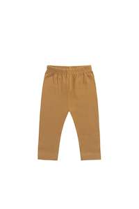 Pants Leggings: Organic Cotton Legging - Golden