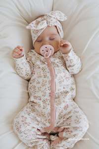 Organic Cotton Maple Onepiece - Moons Woolen Ball