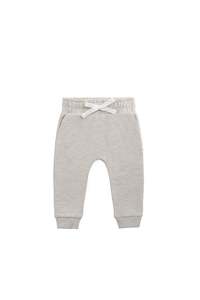 Organic Cotton Morgan Track Pant - Oatmeal Marle