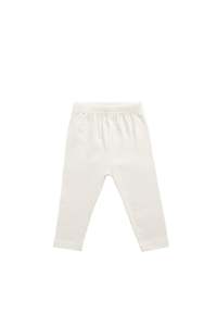 Organic Cotton Legging - Buttermilk