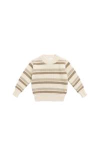 Leon Knit Jumper - Jacapo Stripe