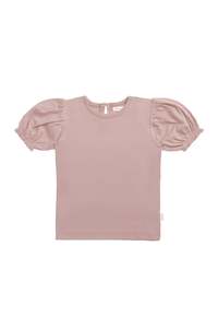 Tops: Organic Cotton Elly Top - Powder Pink