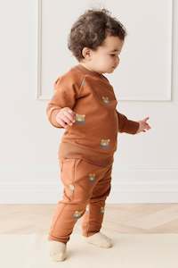 Organic Cotton Jalen Track Pant - Cosy Bobbie Ginger