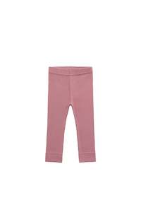 Organic Cotton Modal Everyday Legging - Rose Garden