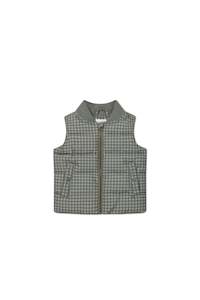 Taylor Vest - Mini Gingham Milford Sound