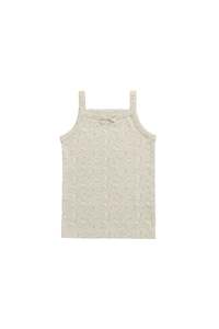 Organic Cotton Singlet - Lulu Honeydew