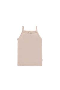 Organic Cotton Singlet - Blushing Berry