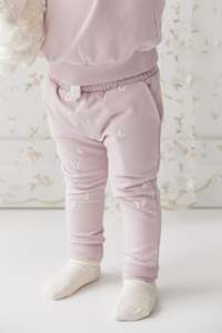 Organic Cotton Morgan Track Pant - Flutter by Lilac