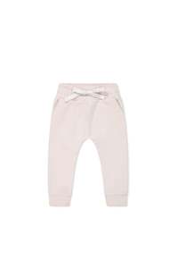 Organic Cotton Morgan Track Pant - Rosewater