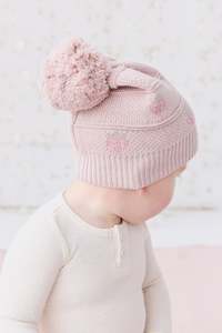 Juliette Beanie - Strawberry