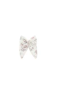 Internet only: Organic Cotton Voile Bow - Selena Blush