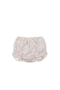 Organic Cotton Frill Bloomer - Fifi Mini Slightly Pink