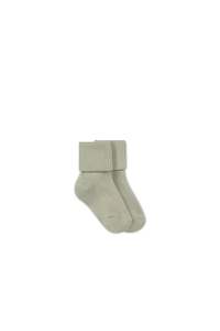 Classic Rib Sock - Clay