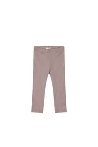 Organic Cotton Modal Everyday Legging - Mauve Shadow