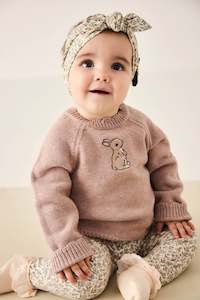 Audrey Knitted Jumper - Shell Marle