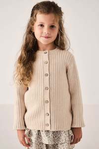 Clara Cardigan - Oatmeal Marle