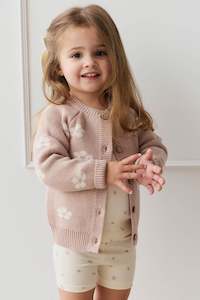 Internet only: Harper Cardigan - Frankie Knit Rose