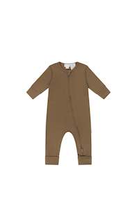 Pima Cotton Frankie Zip Onepiece - Cub