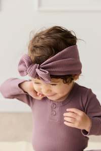 Organic Cotton Modal Lilian Headband - Twilight