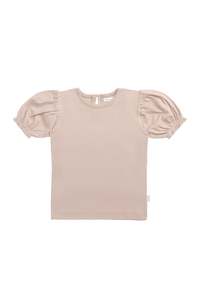 Organic Cotton Elly Top - Blushing Berry