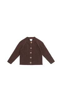 Samantha Cardigan - Toasted Brown Marle