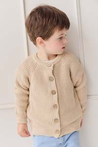 Max Cardigan - Oatmeal Marle