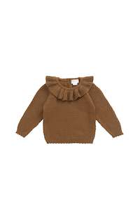 Sophie Knitted Jumper - Autumn Bronze