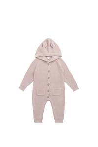 Luca Knitted Onepiece - Soft Misty Marle