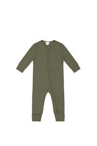 Organic Cotton Modal Frankie Onepiece - Sicilian Olive