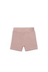 Organic Cotton Bike Short - Powder Pink