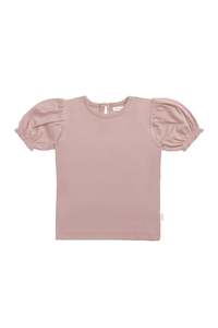 Organic Cotton Elly Top - Powder Pink