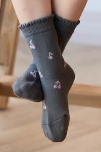 Mirabel Sock - Cherry Love Lava