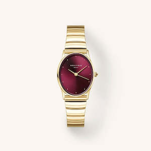 Watch: Oval Burgundy