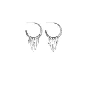 Alyssa Multi Circle Earrings - Silver