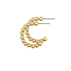 Tabitha Small Hoop Earrings - Gold