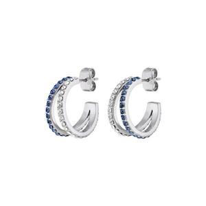 Twinnie SS Blue Earrings