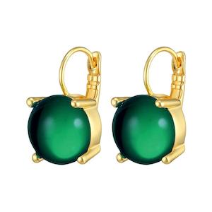 Diana SG Green Earrings