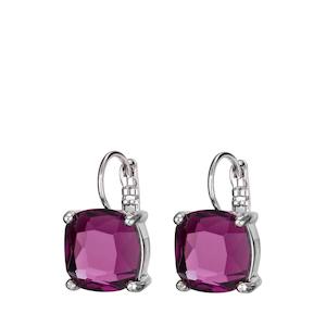 Agneta SS Aubergine Earrings