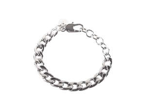 Jolie Shiny Silver Bracelet