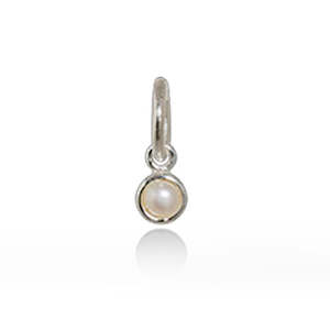 June Pendant Charm (Pearl)