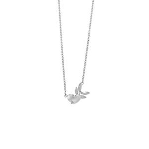 Sterling Silver Pixie Heart Necklace