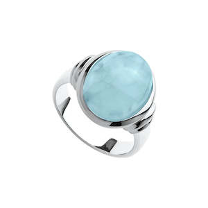 Ulysses Aquamarine Ring