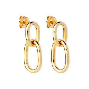 Mermaid Earrings - Gold Plated