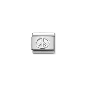 Composable Classic Link 330106/04 Peace In Silver