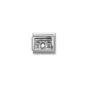 Composable Classic Link 330105/31 Arc De Triomphe Relief In 925 Silver