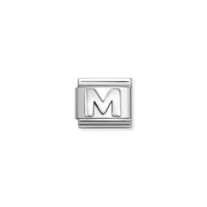 Composable Classic Link 330113/13 Letter M In 925 Silver